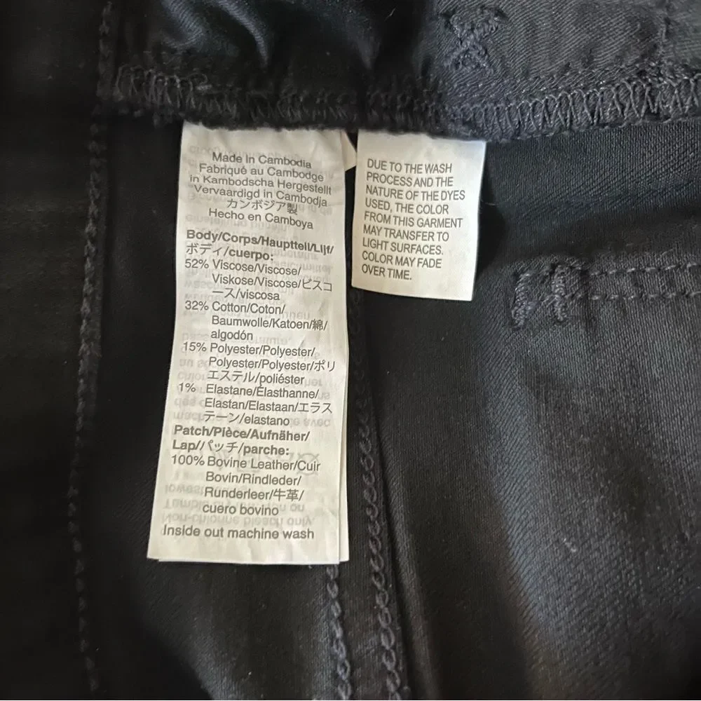 MADEWELL Roadtripper Black Denim Skinny Jeans Women's 31T